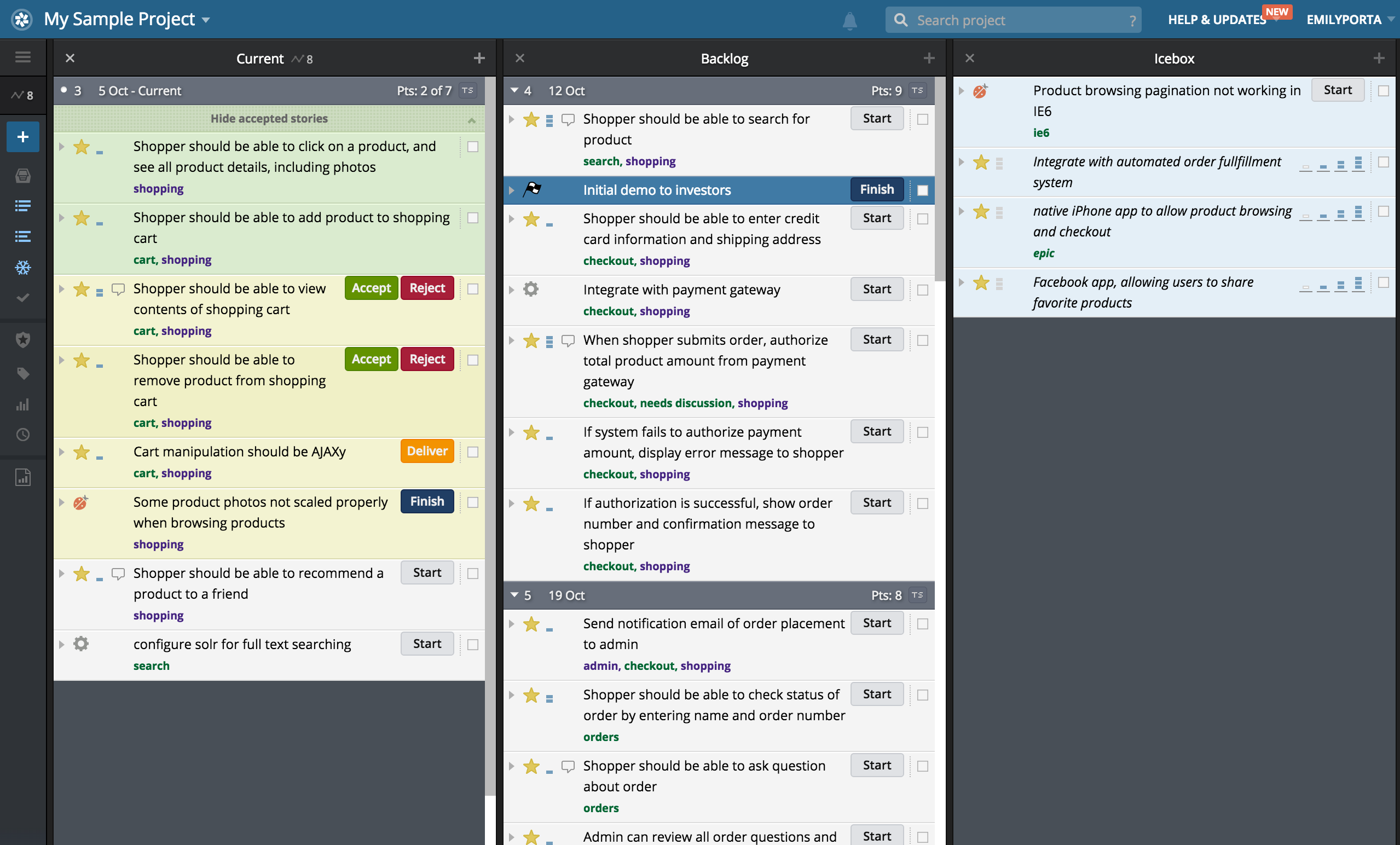 pivotal board